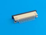 0.8mm ZIF SMT H2.5mm bottom/upper contacts FPC/FFC connector